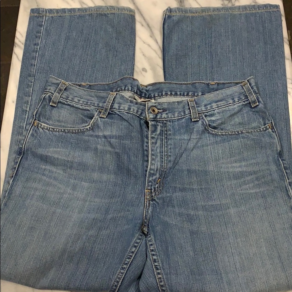 Levi's Vintage 70's Flare Denim Jeans 14M 32 Waist